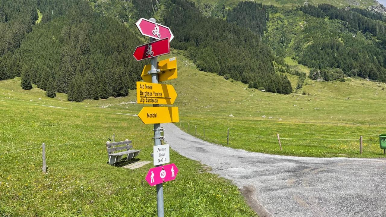 Ferienwohnung Mit Idyllischer Aussicht Klosters Eksteriør billede