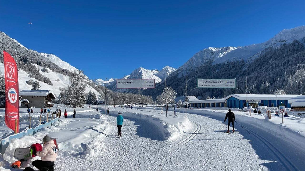 Ferienwohnung Mit Idyllischer Aussicht Klosters Eksteriør billede